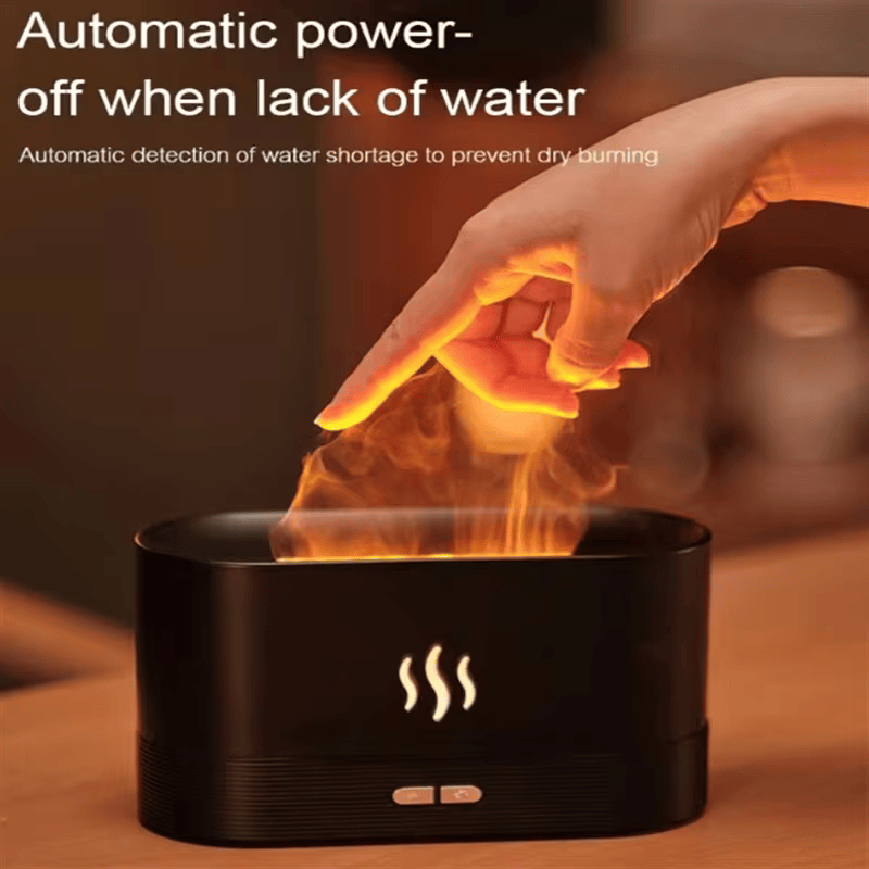 Flame humidifier