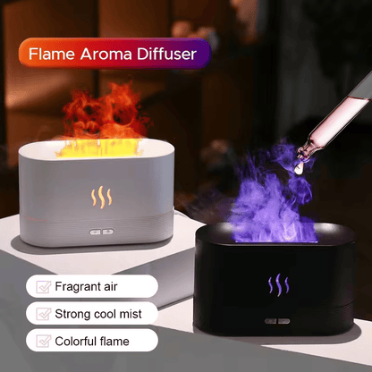 Flame humidifier