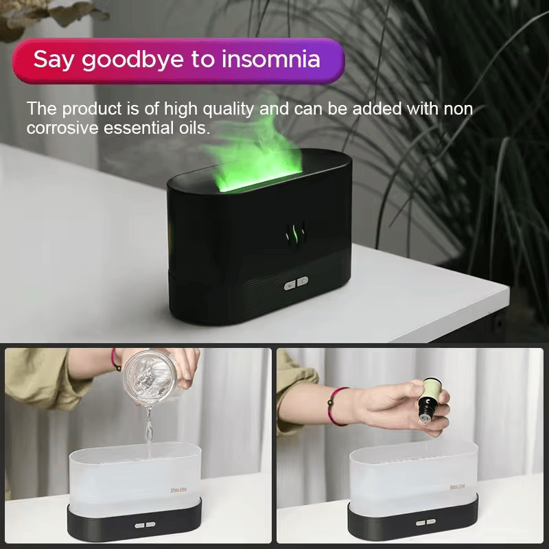 Flame humidifier