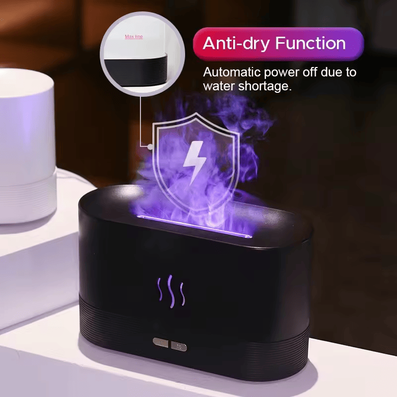 Flame humidifier