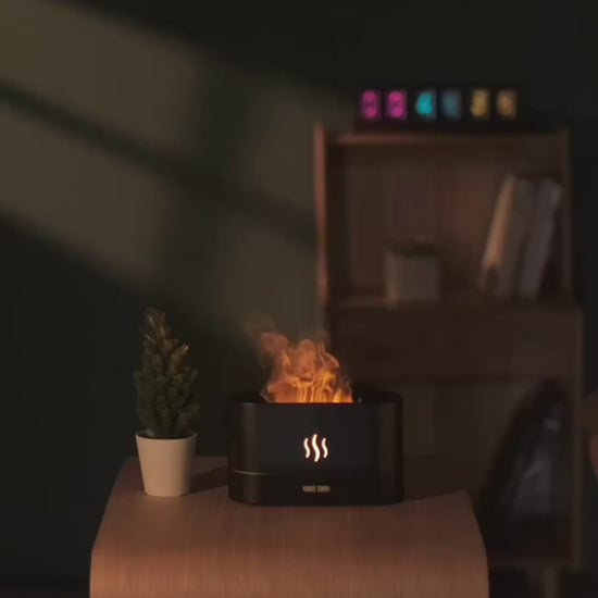 Flame humidifier