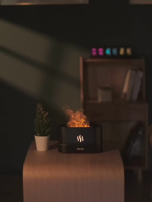 Flame humidifier